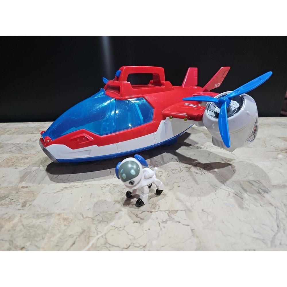Paw Patrol Spin Master Lights & Sounds Air Patroller Rolling Plane Airplane Toy